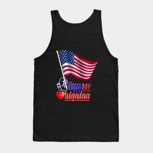 4TH OF JULY Independence Day in the United States Tank Top